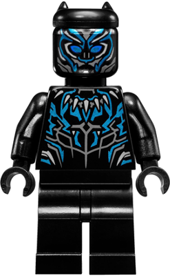 LEGO Minifigure-Black Panther-Super Heroes-SH478-Creative Brick Builders